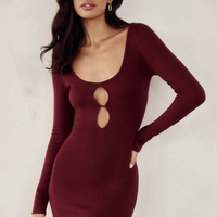 Robe pull midi à manches longues en tricot pour femmes, vêtements pour femmes fabriqués par des fabricants de tricots