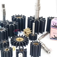 Kit d'impeller en caoutchouc/laiton de type fermé Johnson pour pompe à eau de mer, accessoires de bateau, vente en gros et au détail