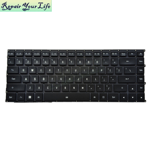 Clavier d'ordinateur portable rétroéclairé en anglais américain pour Gigabyte <span class=keywords><strong>AERO</strong></span> 16 XE4 XE5 <span class=keywords><strong>OLED</strong></span> BKF BSF RP86 27703-KRNR6-S10S, nouveau clavier noir - Product Image 4