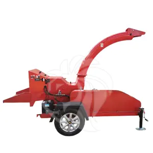 Hout Tractor Crusher Hout Crushers Voor Efficiënte Houtverwerking