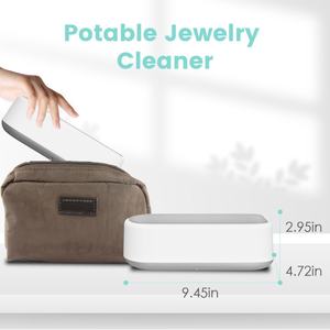 Boîte de nettoyage à ultrasons portable intelligente pour bijoux, avec réduction du bruit, pour la maison - Product Image 3