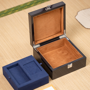 Di alta qualità su misura eco-friendly scatola di tè <span class=keywords><strong>in</strong></span> <span class=keywords><strong>legno</strong></span> scatola vuota con interno EVA <span class=keywords><strong>per</strong></span> il piccolo mattone di tè <span class=keywords><strong>confezione</strong></span> <span class=keywords><strong>regalo</strong></span> - Product Image 3