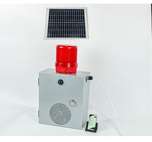High Quality Solar Powered Sound and <b>Light</b> Alarm Intersection and Construction Site Voice Reminder Broadcast <b>Speaker</b> - Product Image 6