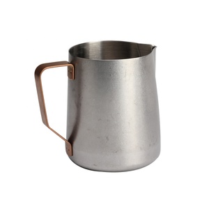 เหยือกตีฟองนมสแตนเลส WELLWAY ดีไซน์มินิมอล ทนทาน ชุดกาแฟชา 20 ออนซ์ - Product Image 6