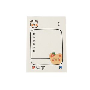 Cartoon Stationery Custom Printing <b>Pattern</b> Mini Cute Memo Pads Sticky Notes - Product Image 5