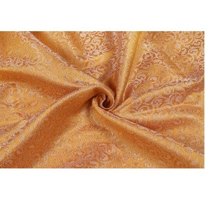 Tela de Brocado de Poliéster de Diseño con Patrón Floral Abstracto y Textura Brillante para Vestidos Étnicos de Niñas, Manualidades, Ropa Elegante y Bolsos - Product Image 1