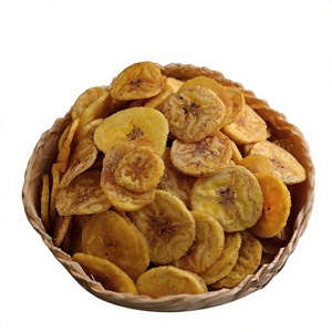 MEILLEUR VENDEUR chips de banane croustilles dorées sucrées, délicieux snack tropical, texture croquante adoré par snack - Product Image 1