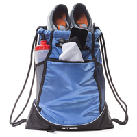 Sac de sport à cordon pour ballons de football, de volley-ball et de baseball avec filet en maille
