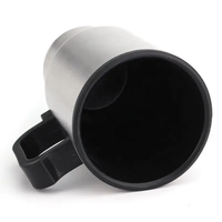Gobelet chauffant pour voiture 12V, interface allume-cigare, chargeur de voiture, gobelet isotherme en acier inoxydable, mug à café pour accessoires de voiture