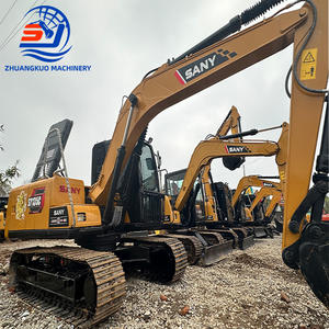 Vente flash : excavatrice Sany Sy135 d'occasion, 13 tonnes, chenille moyenne, machine de construction Sany Sy135, prix bas, bon état - Product Image 2