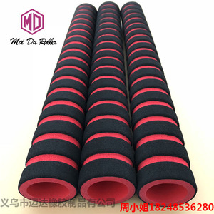 Manchons de protection en caoutchouc nitrile moussant, finition noire mate, épaisseur de paroi 6 mm, usage quotidien - Product Image 3