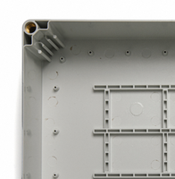 Boîtier de jonction électrique étanche IP65 en plastique ABS anti-éclatement pour instruments électroniques, boîtier à vis en plastique AG, certifié CE