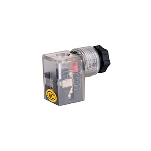 Connecteur de solénoïde hydraulique universel 24V 12V DC avec LED, compatible DC 24V AC 220V - Product Image 2