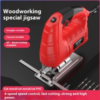 Scie sauteuse électrique portable multifonctionnelle pour le bricolage et l'industrie, outils de travail du bois professionnels, scie à découper manuelle pour usage domestique