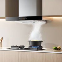 KTN Hotte de cuisinière sans conduit Contrôle tactile, 3 vitesses, Hottes de cuisinière professionnelles: Ventilation supérieure pour usage domestique et commercial