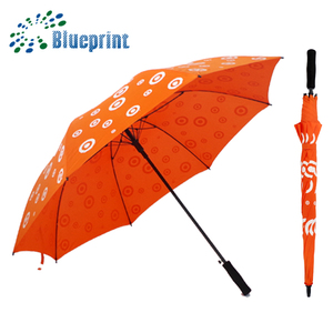 Paraguas de Golf Grande de 30 Pulgadas, Recto, Impermeable, Resistente al Viento, de Fibra de Vidrio de Alta Calidad, con Apertura Automática, Personalizado con Logotipo - Product Image 3