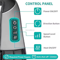 Masseur dorsal et cervical rechargeable pour le cou, pour soulager la douleur, massage des tissus profonds