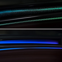 Premium LED-Ambientebeleuchtungsformen passend für BMW X5 2008-2013, 22 LEDs, Beleuchtung für Staufach und Fußraum, 3 Jahre Garantie