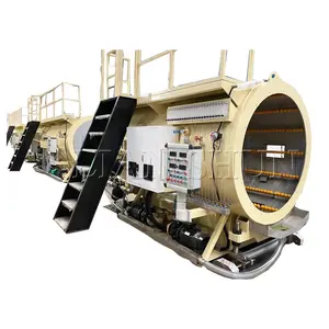 Fabricantes chinos de máquinas de extrusión de tubos de PVC dorado