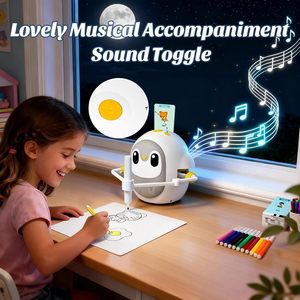 Robot de Dibujo Inteligente Transfronterizo Totalmente Automático de Plástico, Juguete Educativo de Pintura para Niños de 3 a 6 Años, Creciendo con los Niños - Product Image 4