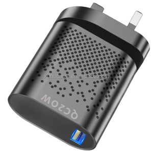 Cổng Duy Nhất USB QC 3.0 Sạc Anh/Chúng Tôi/EU Điện Cắm Điện Thoại Sạc Nhanh Adapter Sạc Cho iPhone 14/13/12 Cho Xiaomi - Product Image 1