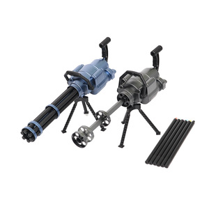 रचनात्मक शांत मिगुन शैली 0.5 मिमी <span class=keywords><strong>6</strong></span> रंग प्लास्टिक जेल पेन नवीनता मशीन गन आकार खिलौना बच्चों और छात्रों के लिए तनाव राहत उपहार - Product Image 3