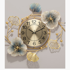 Arte Mural 3D de Alta Calidad para Decoración del Hogar, Reloj de Pared Moderno para Sala de Estar, Relojes de Pared Metálicos Creativos de Lujo - Product Image 2