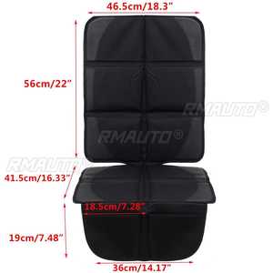 Funda para asiento de coche, protector de asiento de coche de cuero Oxford PU, alfombrillas protectoras para asientos de niños, cojín protector para bebés y niños - Product Image 6