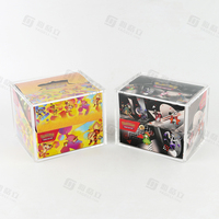 Boîte en acrylique de dernière conception pour cartes Pokémon, étui de présentation ETB avec protection UV, étui scellé pour lot de 151 cartes, support pour cartes
