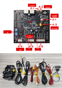 Placa HEM PDM V2.2 Fledgling Board HE Ming para comunicación de quioscos de canje de tickets, máquinas de juego de arcade, máquinas de juego de habilidad y máquinas de entretenimiento - Product Image 3