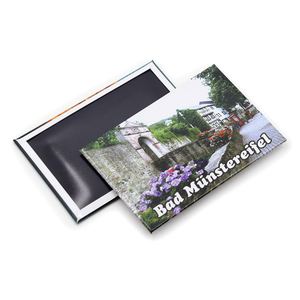 Factory Direct Custom Refrigerator Tourist Scenery Photo Souvenir Customized Tin <b>Fridge</b> Magnets - Product Image 4