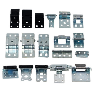 บานพับรูปตัว C สแตนเลสปรับได้ 180 องศา สำหรับตู้ ประตู ลิ้นชัก ติดตั้งด้านข้าง ดีไซน์ทันสมัย - Product Image 1