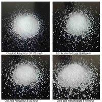 Acide Citrique Monohydraté E330 Marque Lemon Star Pureté 99,5% CAS 5949-29-1 Sac de 25kg Agent Chimique Auxiliaire En Stock
