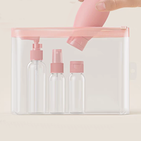 Sac cosmétique transparent PVC fermeture éclair trousse de toilette pochette de maquillage cosmétique étanche vinyle organisateur étui pour voyage salle de bain
