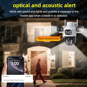 Eseecloud PTZ IP 3Lens 15MP HD <b>Security</b> Outdoor <b>Wireless</b> Bullet CCTV Surveillance Two-way Voice Cloud Storage 4G Network <b>Cameras</b> - Product Image 4
