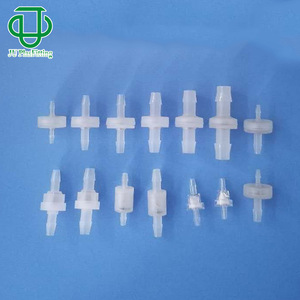 วาล์วเข็มพลาสติกแบบ T ชนิดสองทาง สำหรับควบคุมการไหลของกรดอ่อน ด่าง อากาศร้อน น้ำ อากาศ และออกซิเจน - Product Image 4