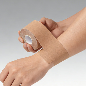 Cinta muscular, vendaje deportivo, tela elástica, transpirable, invisible, levanta y adelgaza, moldeador muscular deportivo sin costuras - Product Image 2