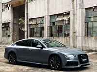 Kit carrosserie large - Compatible avec Audi A7 RS7 12-15 Pare-chocs avant/arrière Diffuseur Jupes Grille Matériel PP Haute qualité Neuf Parfait à visser
