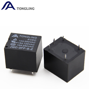 TONGLING JQC-3FF SRD PCB T73 5V 5-Pin DC kaynaklı güç röleleri 10A 2 amper üzerinde PCB için küçük - Product Image 2