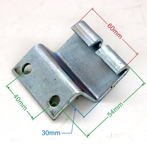 Support de câble métallique pour porte de hall d'ascenseur 105 mm x 84 mm x 26 mm, accessoires d'ascenseur en acier - Product Image 2