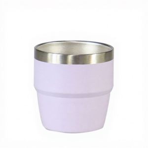 Mug isotherme pliable minimaliste en acier inoxydable 304 de 4 oz, incassable et portable, pour la maison, le bureau et l'usage quotidien - Product Image 1