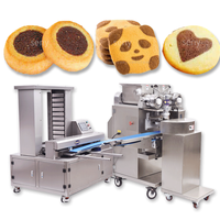 Biscuits bicolores automatiques de machine de cuisson de biscuits faisant la ligne 20-120 pcs/min de machine