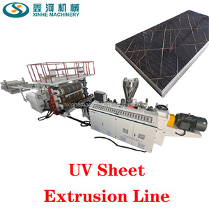 Độ bóng cao đá nhựa UV Hội Đồng Quản trị không thấm nước và chống cháy PVC đá cẩm thạch mô hình tường gạch mô hình tinh thể Hội Đồng Quản trị máy - Product Image 2