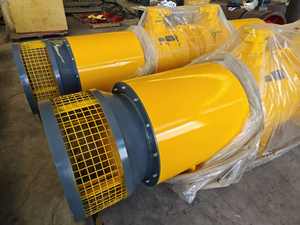 Ventilateur antidéflagrant professionnel FBD à aspiration latérale, faible niveau sonore, pour la sécurité minière et l'ingénierie des tunnels - Product Image 3