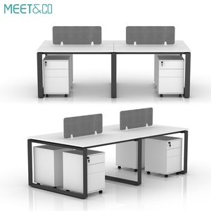 Muebles Meet&CO, Escritorios y Estaciones de Trabajo Modernos para Oficina, Mesa Modular para Estación de Trabajo - Product Image 4