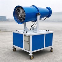 Canon à brouillard en acier inoxydable de 50 m avec conception anti-corrosion pour utilisation en port et dans l'industrie chimique