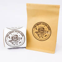 Étiquettes d'emballage de produits avec logo personnalisé, rouleaux d'étiquettes autocollantes en vinyle imperméable, impression d'étiquettes adhésives