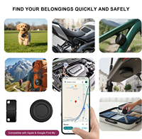 Localizador GPS Inteligente para Bicicleta, Mini, Resistente al Agua IP65, Antipérdida, con AirTag, Beacon, LBS, Magnético, Control Remoto