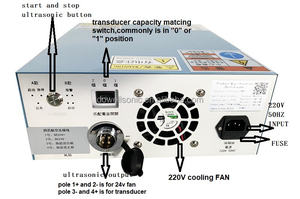 Homogénéisateur à ultrasons à grande échelle 2000ml 1200W Sonicator Capacités de fraisage Cosmétique Sonochemistry Processeur Core Motor Mixer - Product Image 2