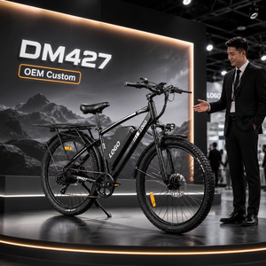 Vélo électrique de montagne de haute qualité en gros, 750W 48V27AH 27,5 pouces, autonomie de 108 km, vélo électrique OEM à double suspension - Product Image 1